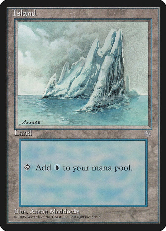 Image for Island (334) (334) (Ice Age) - Magic: The Gathering