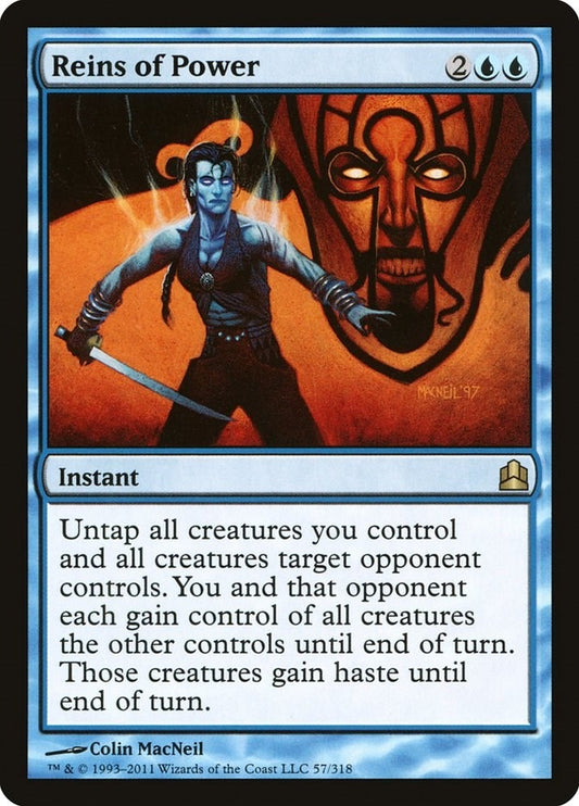 Image for Reins of Power (57) (Commander) - Magic: The Gathering