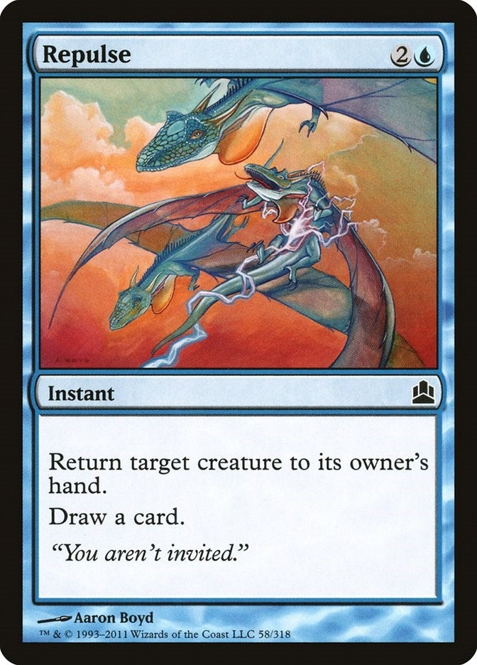 Image for Repulse (58) (Commander) - Magic: The Gathering
