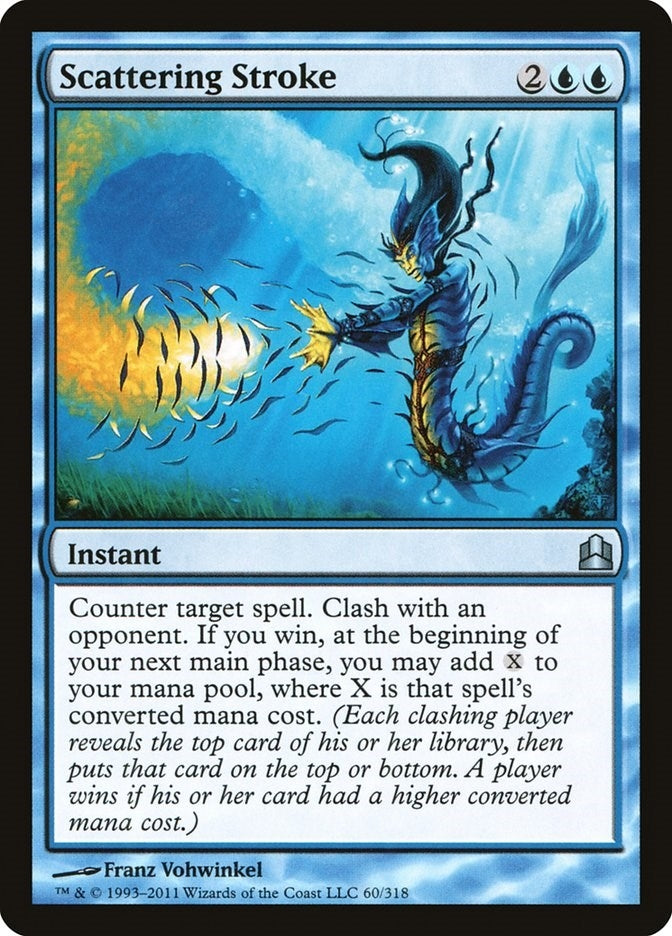 Image for Scattering Stroke (60) (Commander) - Magic: The Gathering