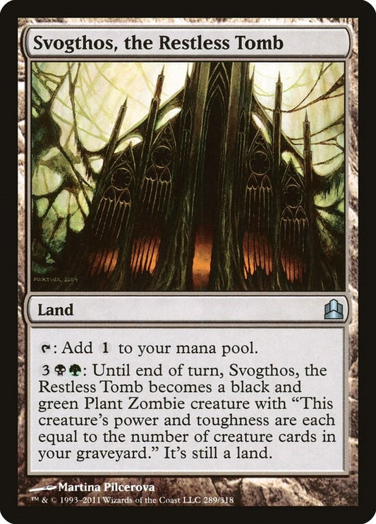 Image for Svogthos, the Restless Tomb (289) (Commander) - Magic: The Gathering