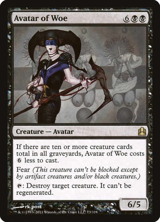 Image for Avatar of Woe (73) (Commander) - Magic: The Gathering