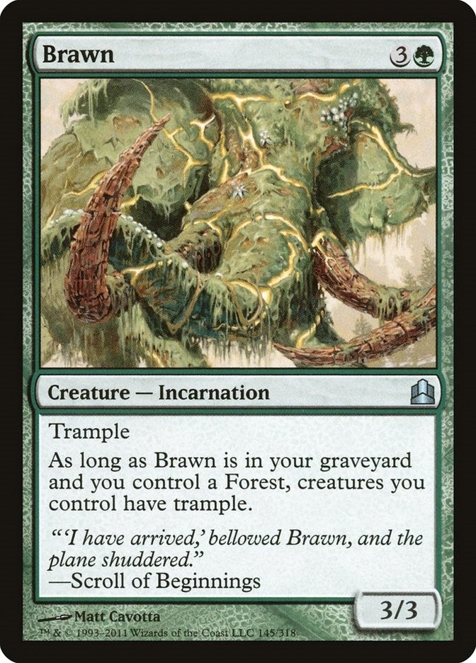 Image for Brawn (145) (Commander) - Magic: The Gathering