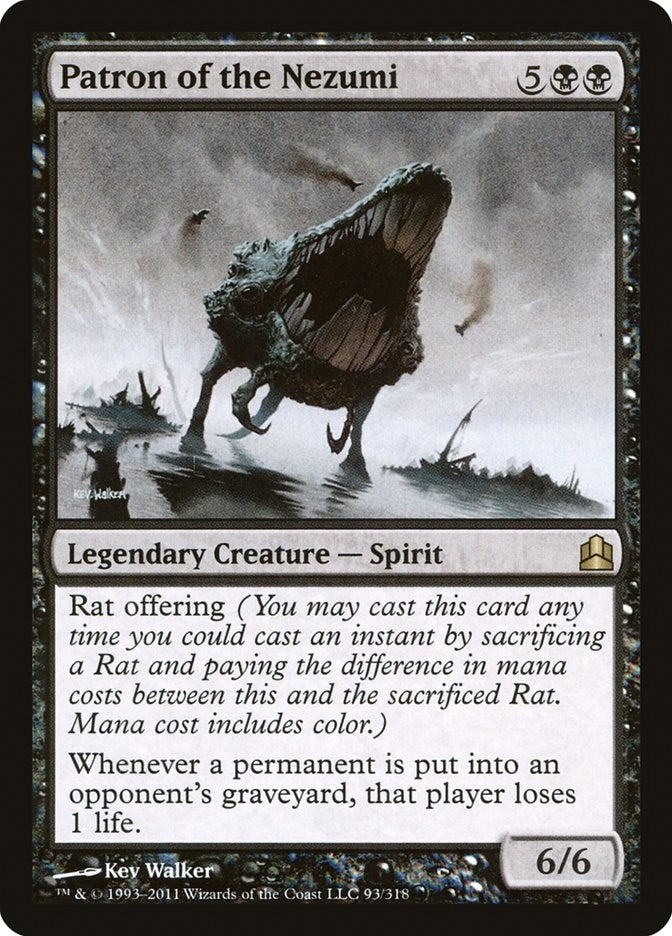 Image for Patron of the Nezumi (93) (Commander) - Magic: The Gathering