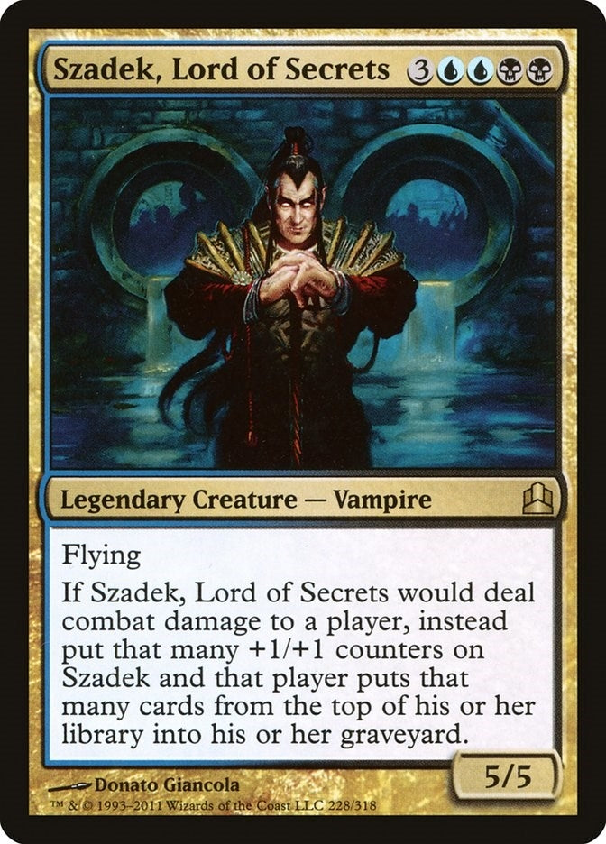 Image for Szadek, Lord of Secrets (228) (Commander) - Magic: The Gathering