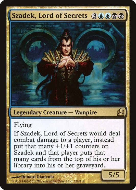 Image for Szadek, Lord of Secrets (228) (Commander) - Magic: The Gathering