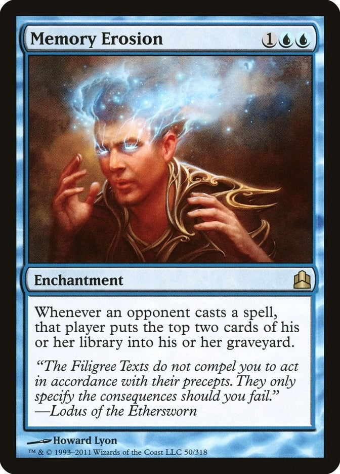 Image for Memory Erosion (50) (Commander) - Magic: The Gathering