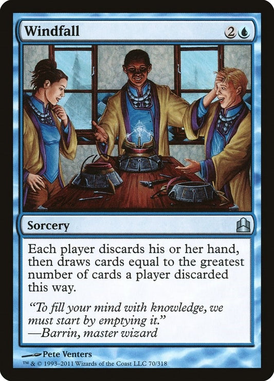 Image for Windfall (70) (Commander) - Magic: The Gathering