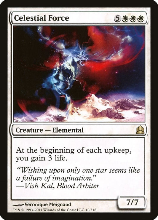Image for Celestial Force (10) (Commander) - Magic: The Gathering