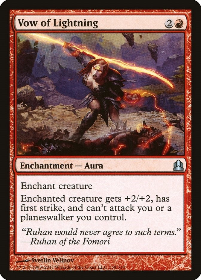 Image for Vow of Lightning (138) (Commander) - Magic: The Gathering