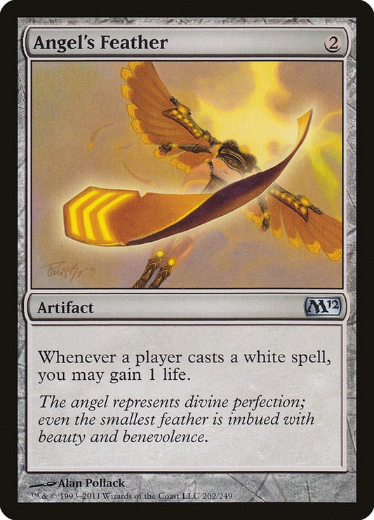 Image for Angel's Feather (202) (Magic 2012 (M12)) - Magic: The Gathering