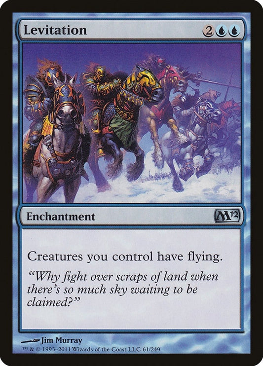 Image for Levitation (61) (Magic 2012 (M12)) - Magic: The Gathering