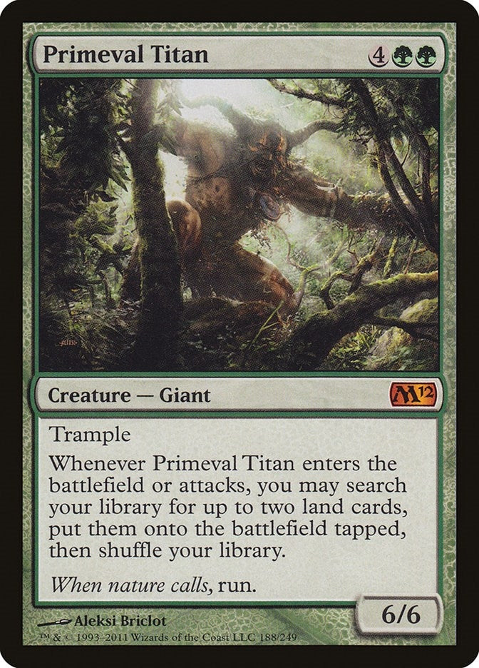 Image for Primeval Titan (188) (Magic 2012 (M12)) - Magic: The Gathering