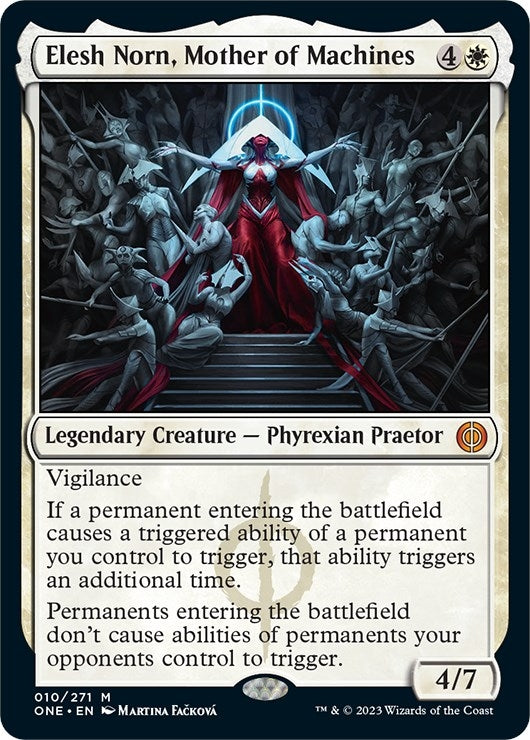 Image for Elesh Norn, Mother of Machines (10) (Phyrexia: All Will Be One) - Magic: The Gathering