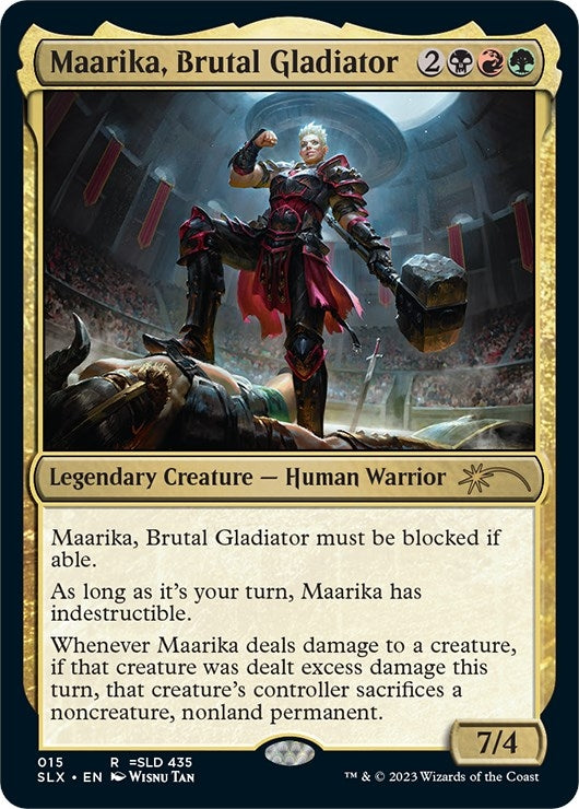 Image for Maarika, Brutal Gladiator (15) (SLX Cards) - Magic: The Gathering