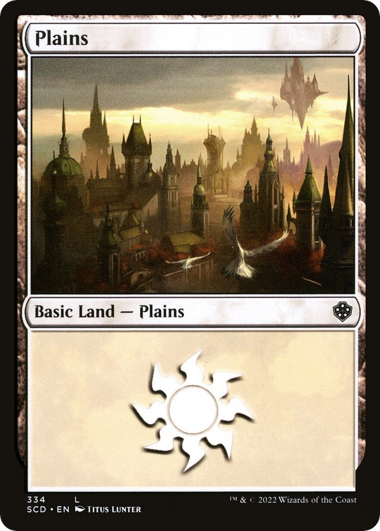 Image for Plains (334) (334) (Starter Commander Decks) - Magic: The Gathering