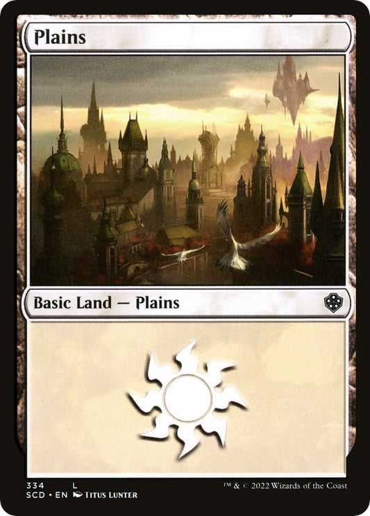 Image for Plains (334) (334) (Starter Commander Decks) - Magic: The Gathering