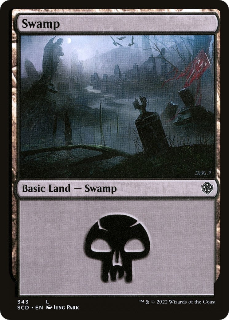 Image for Swamp (343) (343) (Starter Commander Decks) - Magic: The Gathering