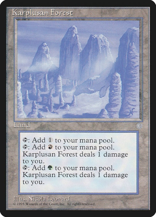 Image for Karplusan Forest (337) (Ice Age) - Magic: The Gathering