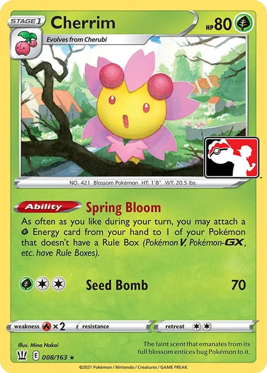Image for Cherrim (008/163) (Prize Pack Series Cards) - Pokemon