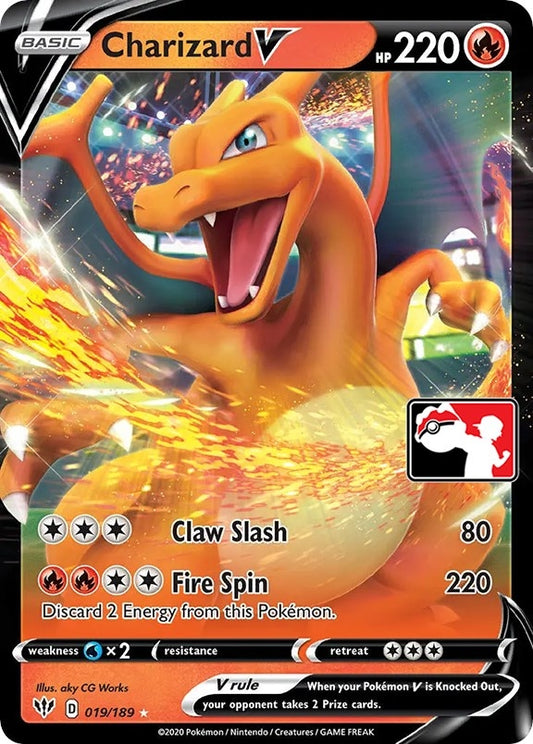 Image for Charizard V (Prize Pack Series 1) (019/189) (Prize Pack Series Cards) - Pokemon
