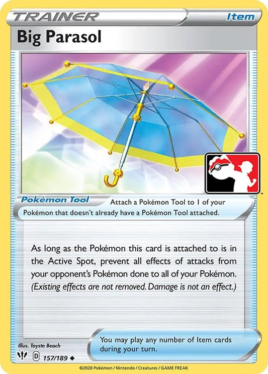 Image for Big Parasol (157/189) (Prize Pack Series Cards) - Pokemon