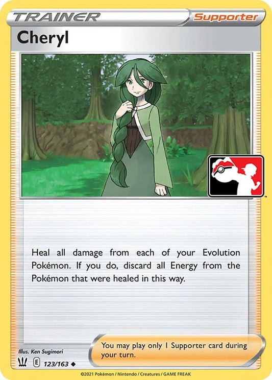 Image for Cheryl (123/163) (Prize Pack Series Cards) - Pokemon