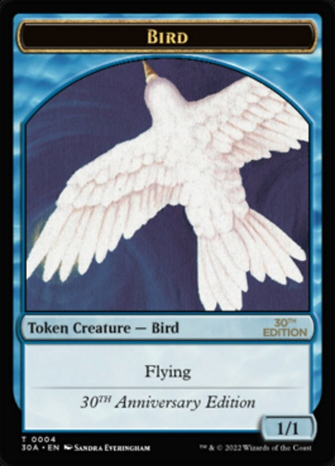 Image for Bird Token (4) (30th Anniversary Edition) - Magic: The Gathering