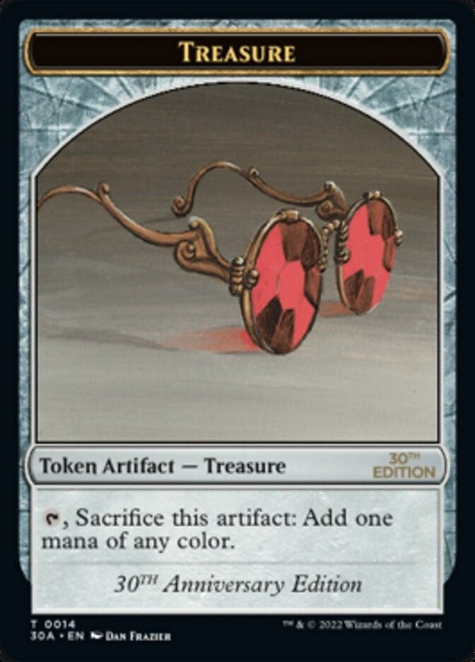 Image for Treasure (0014) Token (14) (30th Anniversary Edition) - Magic: The Gathering