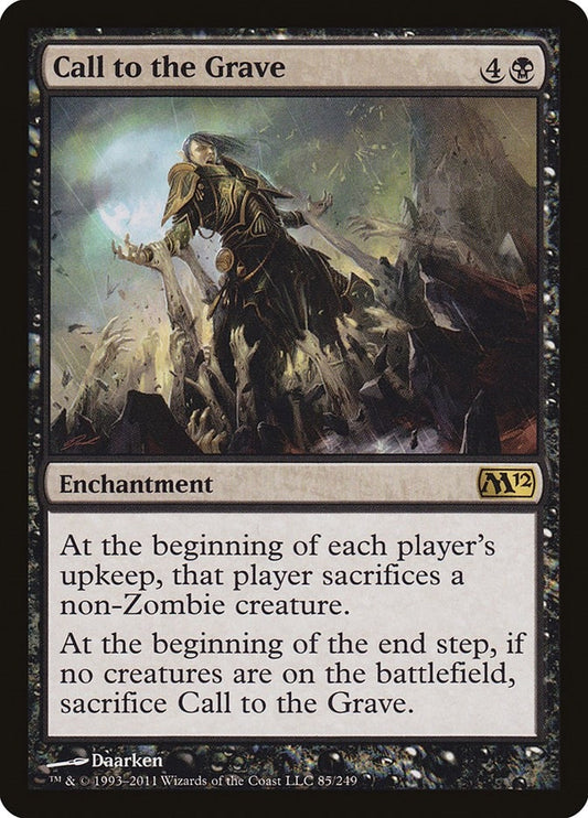 Image for Call to the Grave (85) (Magic 2012 (M12)) - Magic: The Gathering