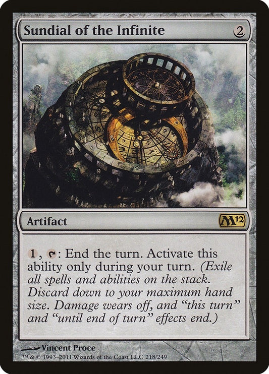 Image for Sundial of the Infinite (218) (Magic 2012 (M12)) - Magic: The Gathering