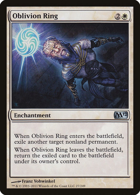 Image for Oblivion Ring (27) (Magic 2012 (M12)) - Magic: The Gathering
