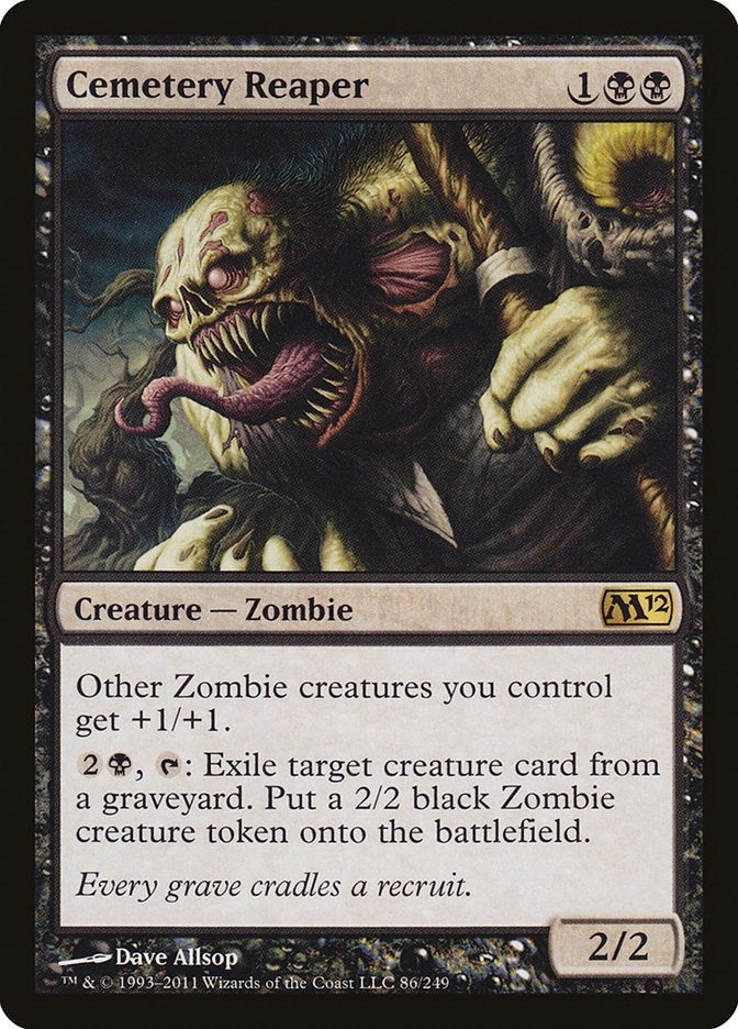 Image for Cemetery Reaper (86) (Magic 2012 (M12)) - Magic: The Gathering