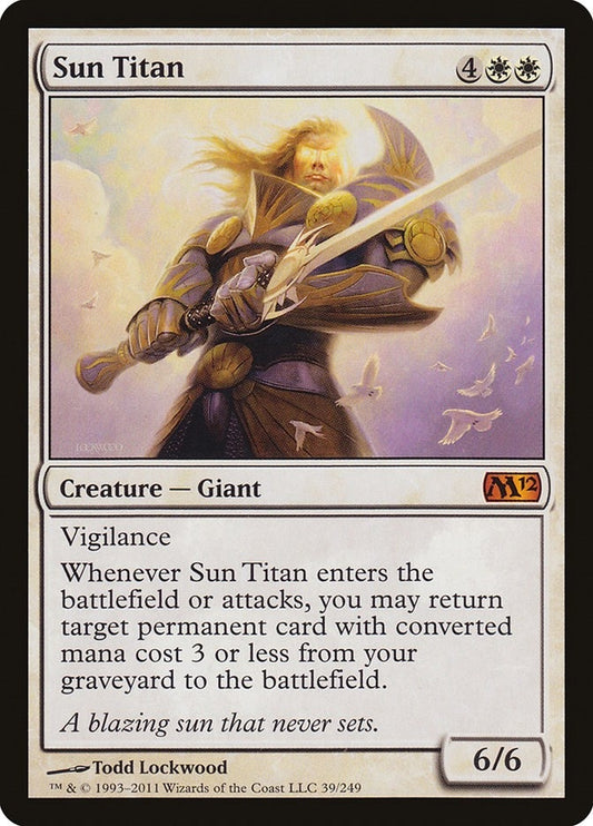 Image for Sun Titan (39) (Magic 2012 (M12)) - Magic: The Gathering