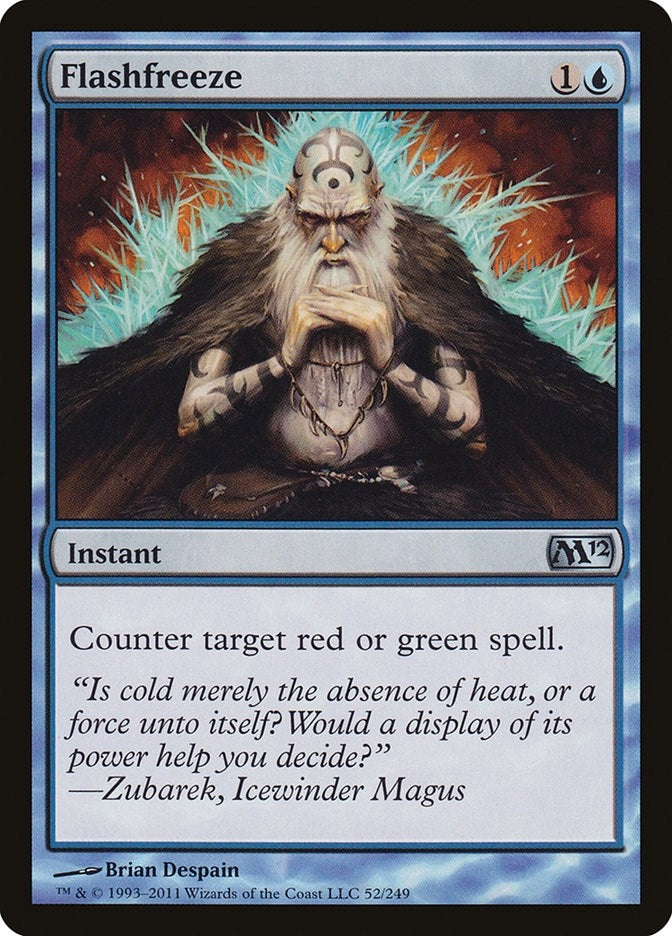 Image for Flashfreeze (52) (Magic 2012 (M12)) - Magic: The Gathering
