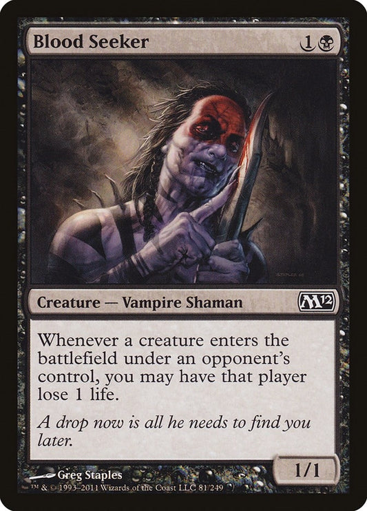Image for Blood Seeker (81) (Magic 2012 (M12)) - Magic: The Gathering