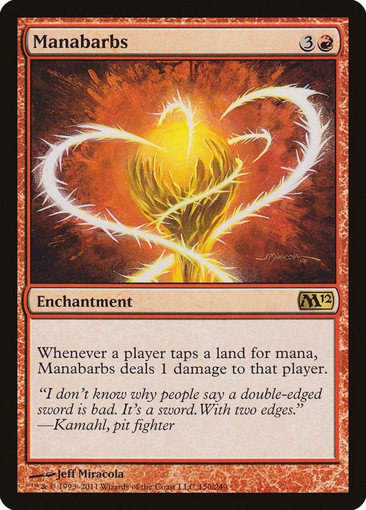 Image for Manabarbs (150) (Magic 2012 (M12)) - Magic: The Gathering