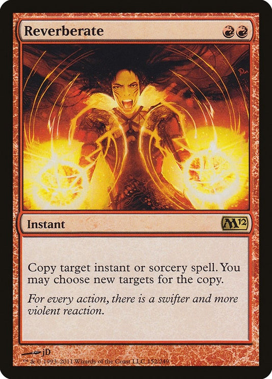 Image for Reverberate (152) (Magic 2012 (M12)) - Magic: The Gathering