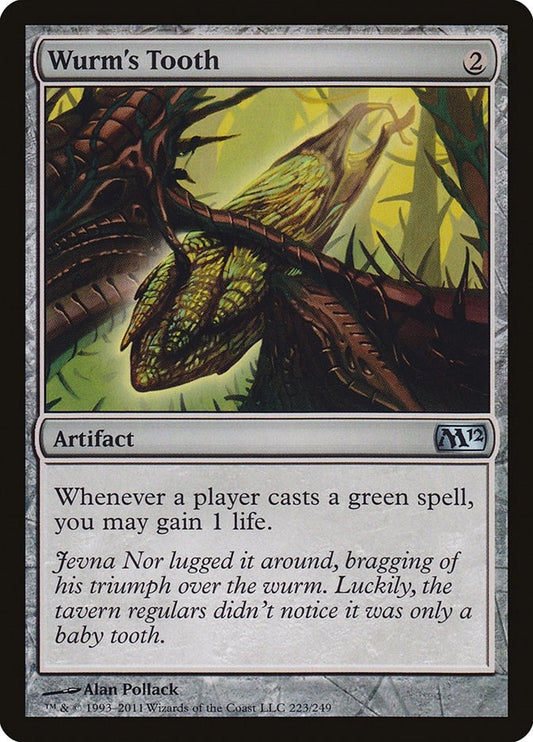 Image for Wurm's Tooth (223) (Magic 2012 (M12)) - Magic: The Gathering