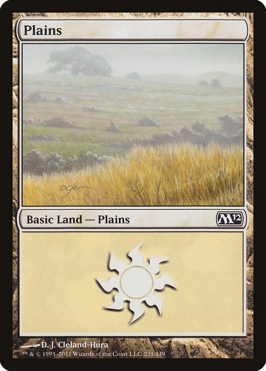 Image for Plains (231) (231) (Magic 2012 (M12)) - Magic: The Gathering
