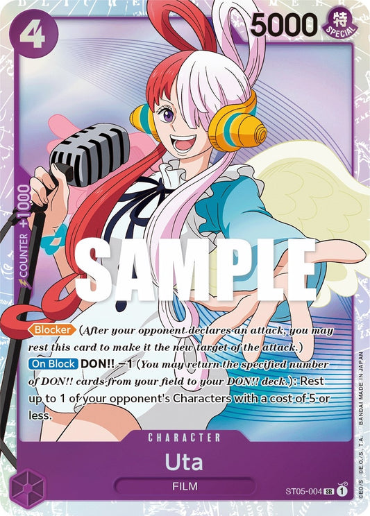 Image for Uta (ST05-004) (Starter Deck 5: Film Edition) - One Piece Card Game