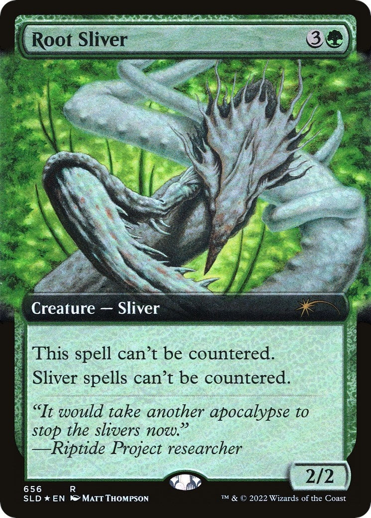 Image for Root Sliver (Extended Art) (656) (Secret Lair Drop Series) - Magic: The Gathering