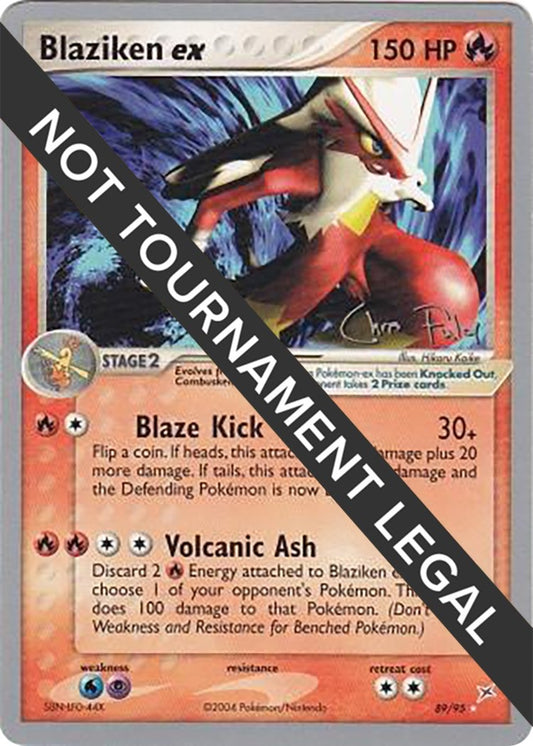 Image for Blaziken ex - 2004 (Chris Fulop) (89/95) (World Championship Decks) - Pokemon