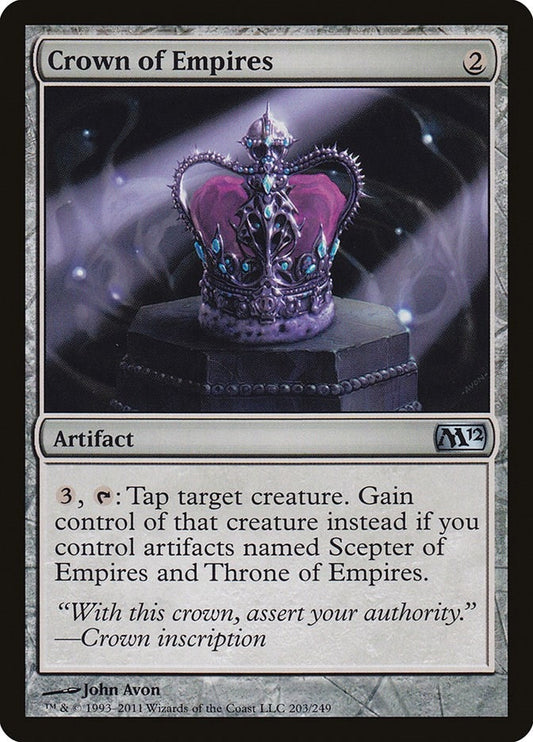 Image for Crown of Empires (203) (Magic 2012 (M12)) - Magic: The Gathering
