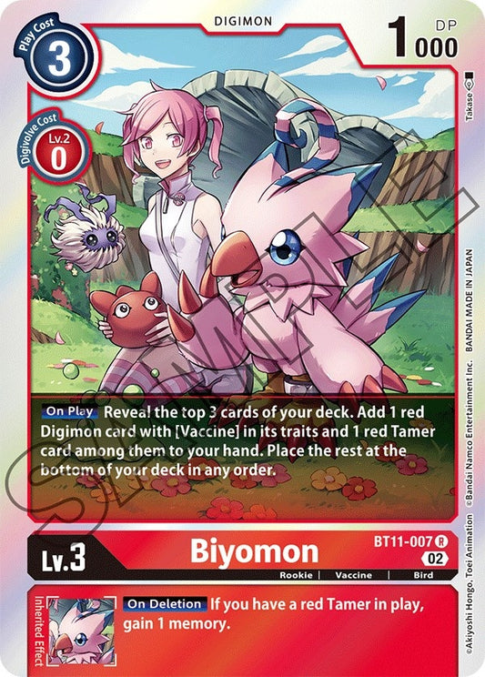Image for Biyomon (BT11-007 R) (Dimensional Phase) - Digimon Card Game