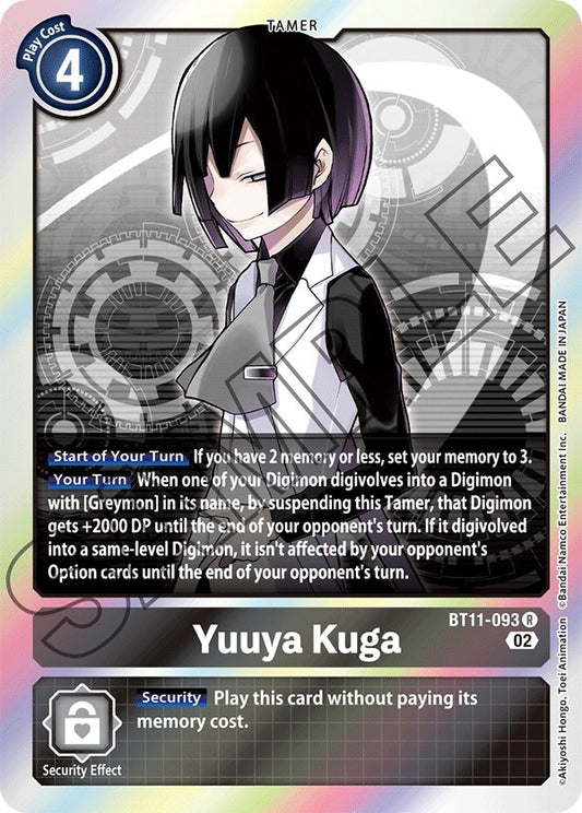 Image for Yuuya Kuga (BT11-093 R) (Dimensional Phase) - Digimon Card Game