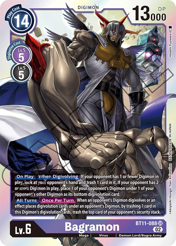 Image for Bagramon (BT11-088 SR) (Dimensional Phase) - Digimon Card Game