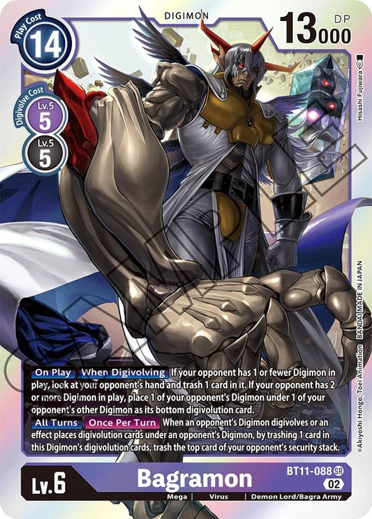 Image for Bagramon (BT11-088 SR) (Dimensional Phase) - Digimon Card Game