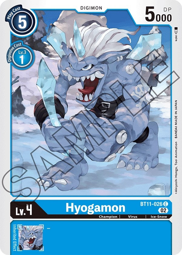 Image for Hyogamon (BT11-026 C) (Dimensional Phase) - Digimon Card Game