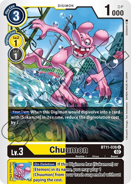 Image for Chuumon (BT11-036 U) (Dimensional Phase) - Digimon Card Game